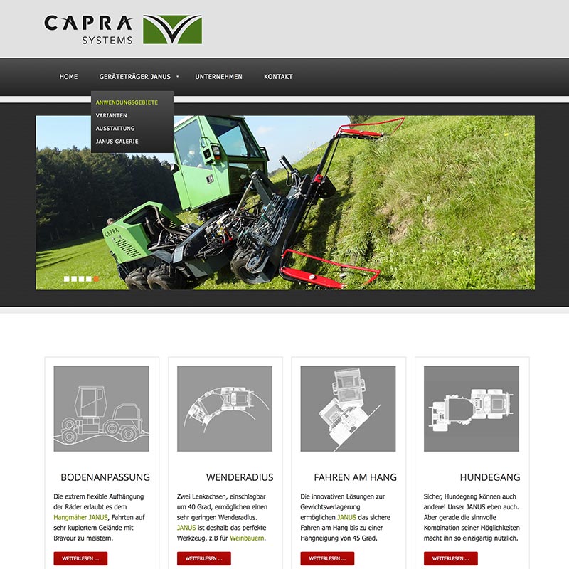 website capra systems