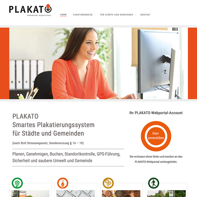 webdesign plakato ug